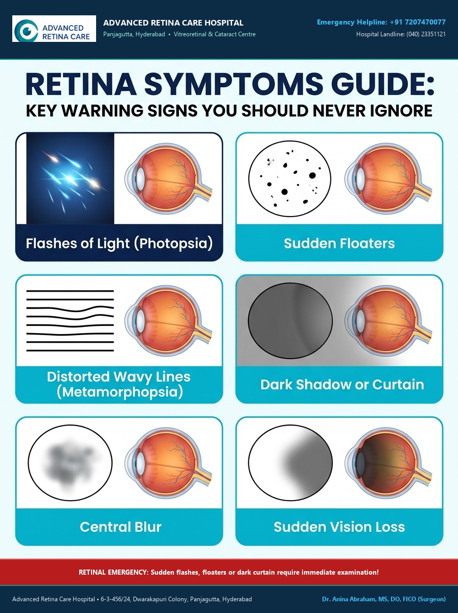Retina Symptoms Warning Signs Guide - Advanced Retina Care